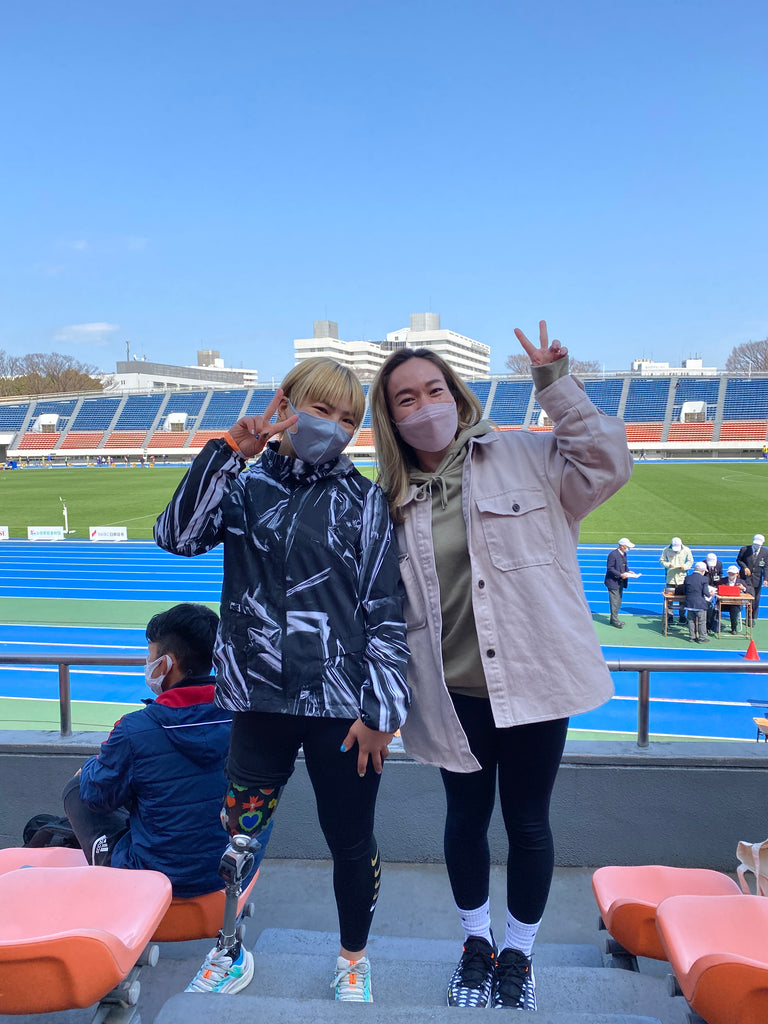 パラアスリートの楓選手💙