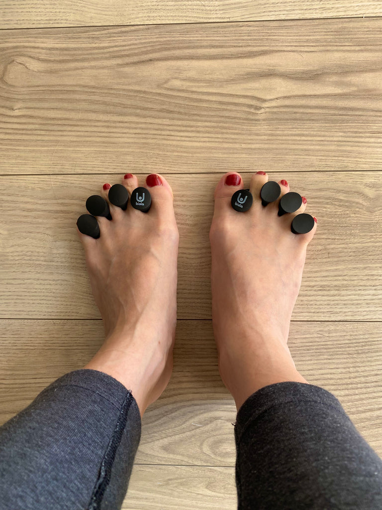 足の指使ってる？