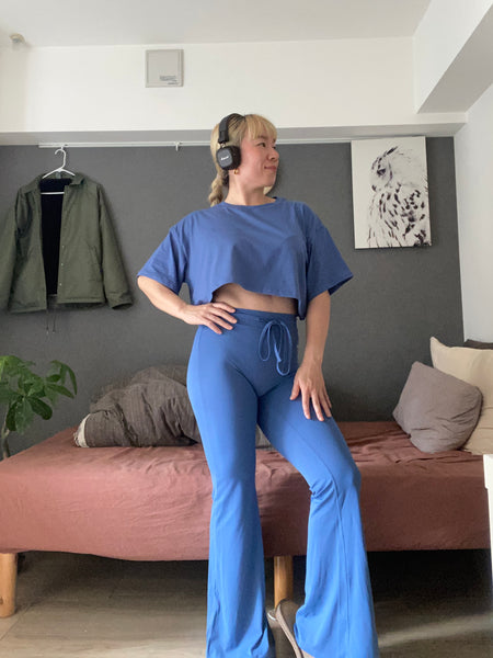 FLARE Leggings - Harbor Blue