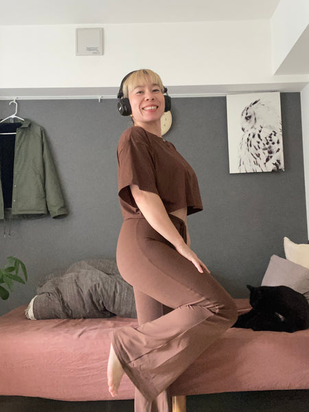 FLARE Leggings - Rooted Brown