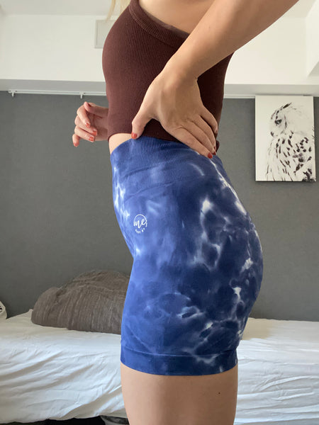 Summer nights short leggings - Starry nights