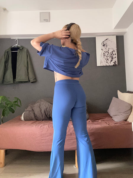FLARE Leggings - Harbor Blue