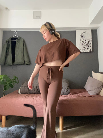 FLARE Leggings - Rooted Brown