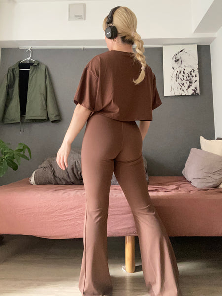 FLARE Leggings - Rooted Brown