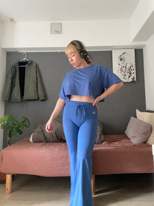 FLARE Leggings - Harbor Blue