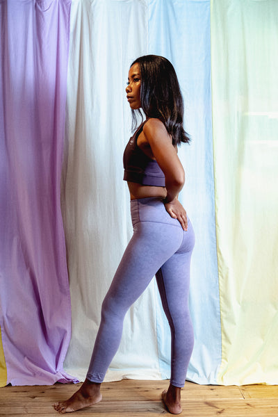 Origin leggings - Murasaki imo
