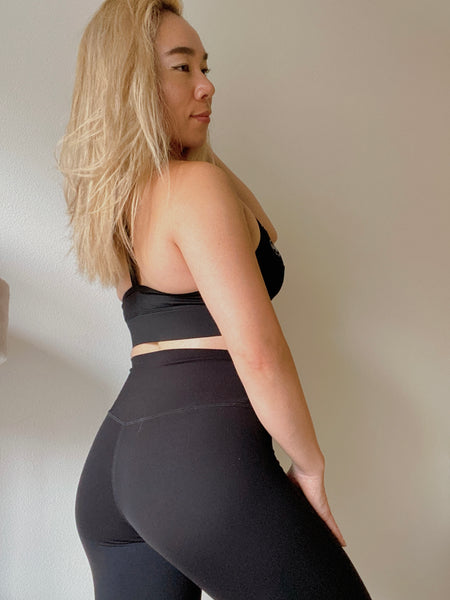 Icy Leggings - ONYX (V waist)