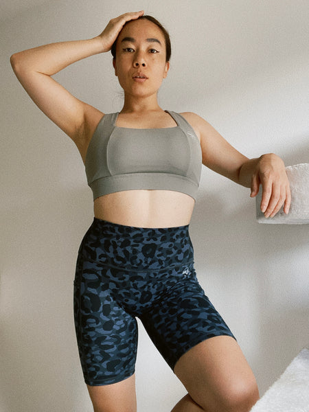 Rider Leggings - Blue panther